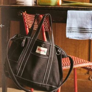 Black Erewhon Merci Tote Bag